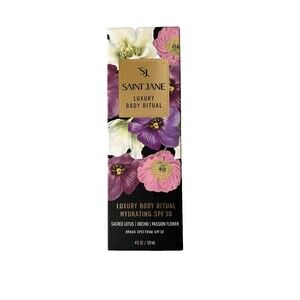 Saint Jane Luxury Body Sun Ritual Hydrating Mineral Sunscreen SPF 30 4 fl oz NIB